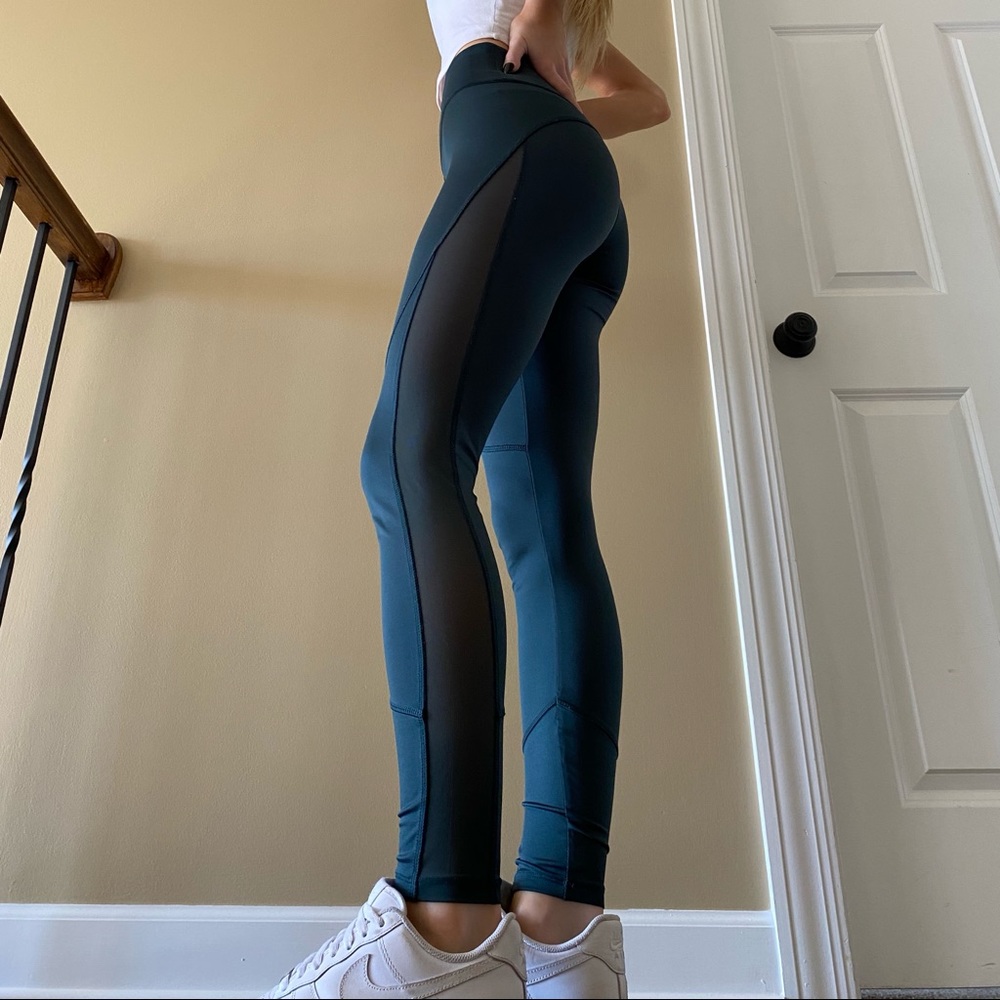 forever 21 forest green leggings